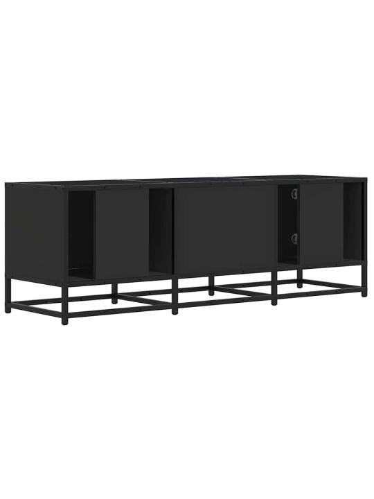 TELERIKAPP MUST 120X35X41 CM ENGINEERED WOOD AND METAL