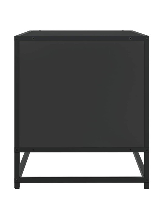 TELERIKAPP MUST 61X40X46 CM ENGINEERED WOOD AND METAL