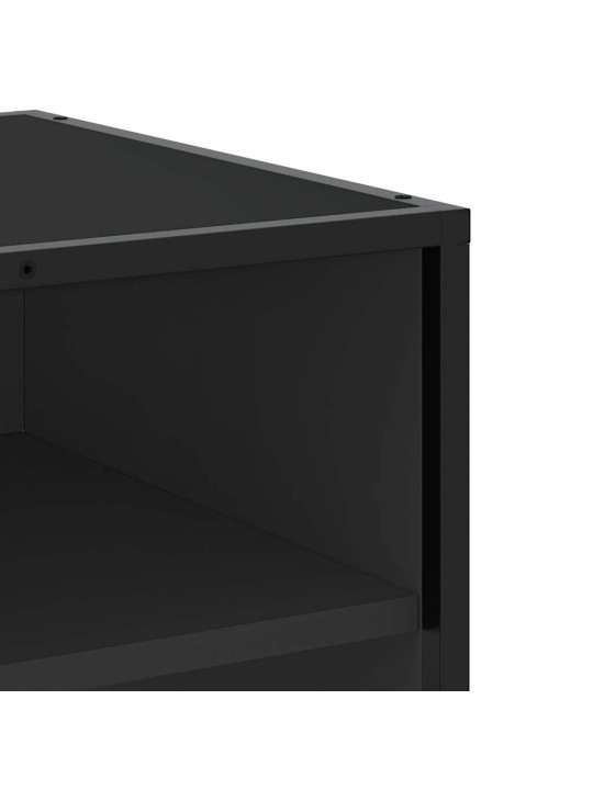 TELERIKAPP MUST 61X40X46 CM ENGINEERED WOOD AND METAL