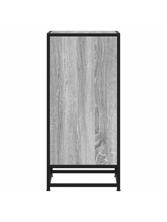PUHVETKAPP, HALL SONOMA TAMM, 35,5X35X76 CM, TEHISPUIT/METALL