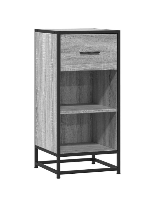 PUHVETKAPP, HALL SONOMA TAMM, 35,5X35X76 CM, TEHISPUIT/METALL