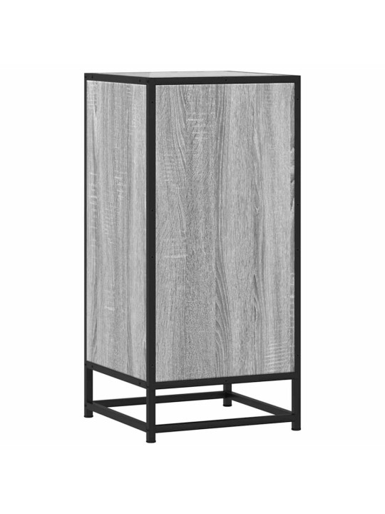 PUHVETKAPP, HALL SONOMA TAMM, 35,5X35X76 CM, TEHISPUIT/METALL