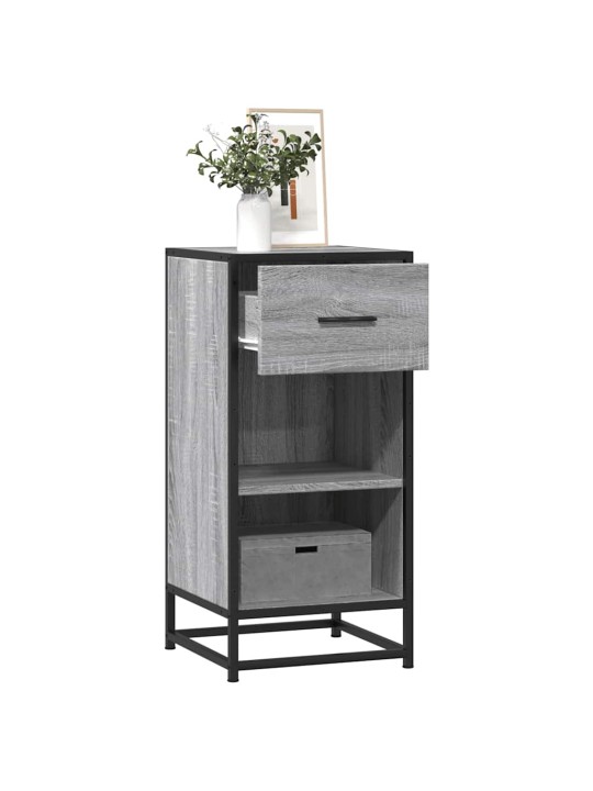 PUHVETKAPP, HALL SONOMA TAMM, 35,5X35X76 CM, TEHISPUIT/METALL
