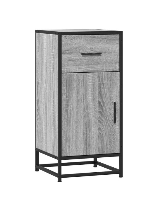 PUHVETKAPP, HALL SONOMA TAMM, 35,5X35X76 CM, TEHISPUIT/METALL