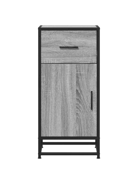 PUHVETKAPP, HALL SONOMA TAMM, 35,5X35X76 CM, TEHISPUIT/METALL