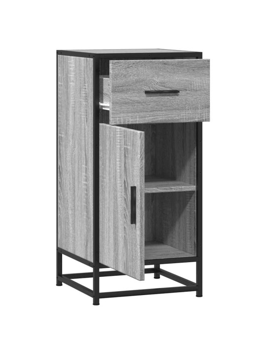 PUHVETKAPP, HALL SONOMA TAMM, 35,5X35X76 CM, TEHISPUIT/METALL
