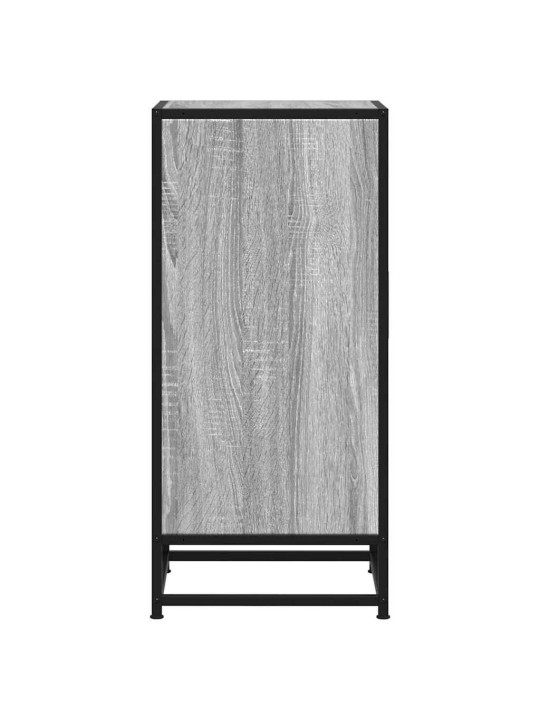 PUHVETKAPP, HALL SONOMA TAMM, 35,5X35X76 CM, TEHISPUIT/METALL