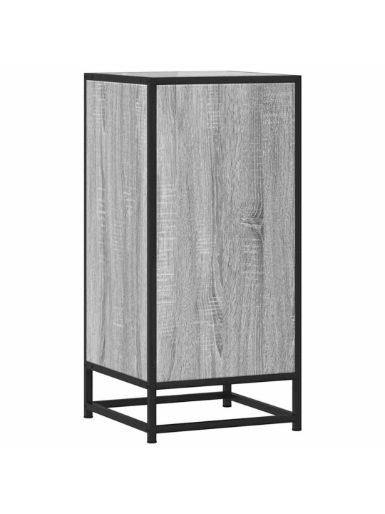 PUHVETKAPP, HALL SONOMA TAMM, 35,5X35X76 CM, TEHISPUIT/METALL