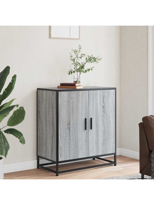 PUHVETKAPP HALL SONOMA 68X35X76 CM ENGINEERED WOOD AND METAL