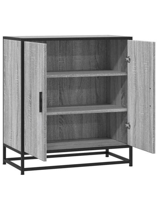 PUHVETKAPP HALL SONOMA 68X35X76 CM ENGINEERED WOOD AND METAL