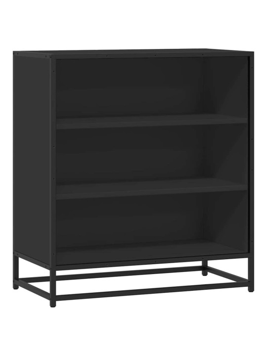 PUHVETKAPP, MUST, 68X35X76 CM, TEHISPUIT JA METALL