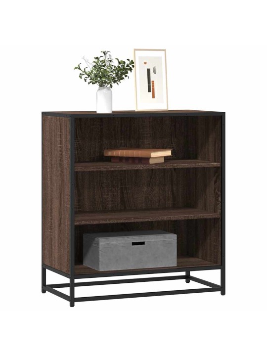 PUHVETKAPP PRUUN TAMM 68X35X76 CM ENGINEERED WOOD AND METAL