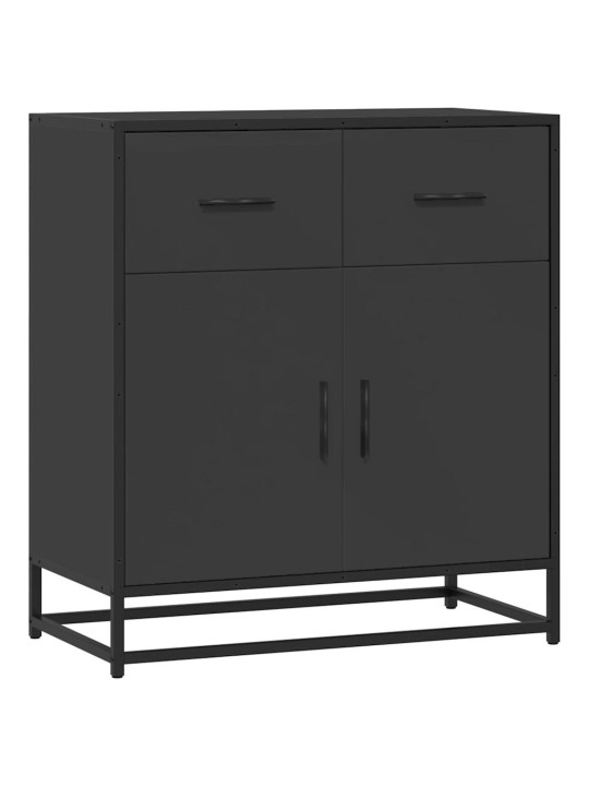 PUHVETKAPP, MUST, 68X35X76 CM, TEHISPUIT