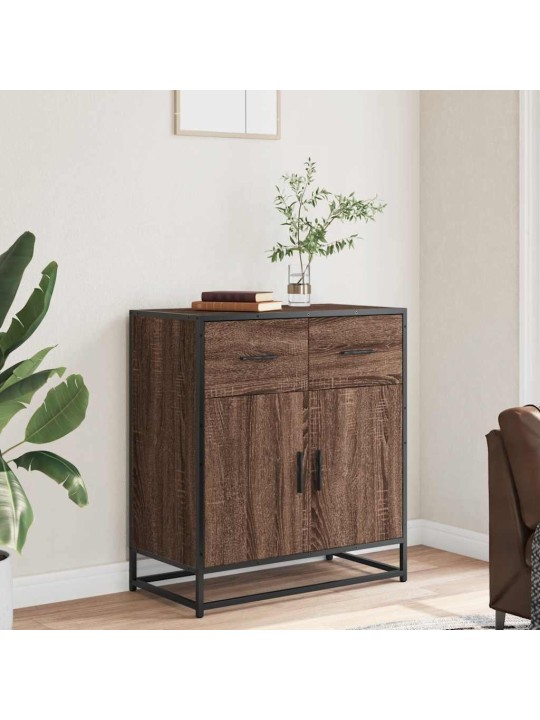 PUHVETKAPP PRUUN TAMM 68X35X76 CM ENGINEERED WOOD