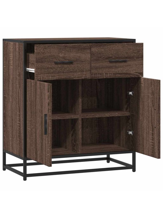 PUHVETKAPP PRUUN TAMM 68X35X76 CM ENGINEERED WOOD