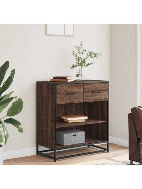 PUHVETKAPP PRUUN TAMM 68X35X76 CM ENGINEERED WOOD