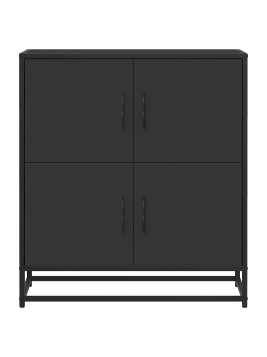 PUHVETKAPP, MUST, 68X35X76 CM, TEHISPUIT