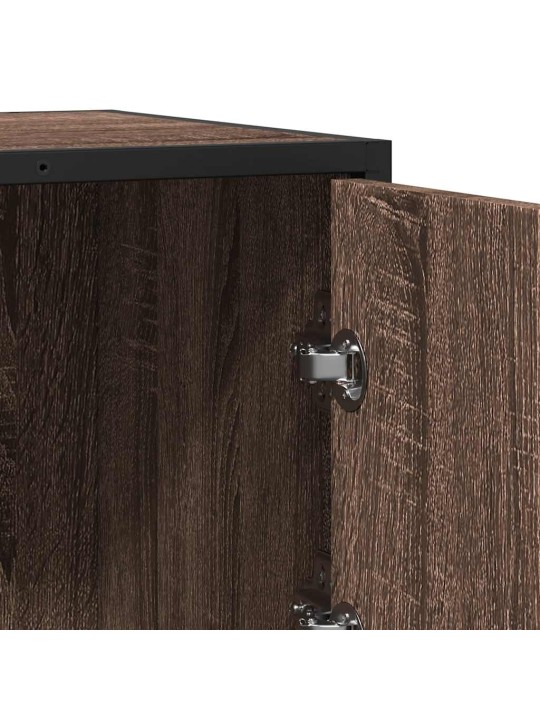 PUHVETKAPP PRUUN TAMM 68X35X76 CM ENGINEERED WOOD
