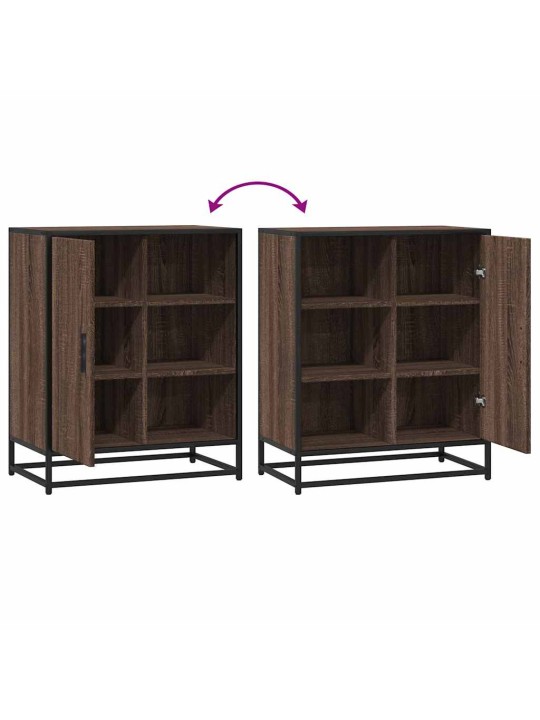 PUHVETKAPP PRUUN TAMM 62X35X76 CM ENGINEERED WOOD
