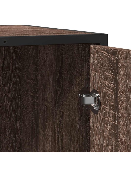 PUHVETKAPP PRUUN TAMM 62X35X76 CM ENGINEERED WOOD