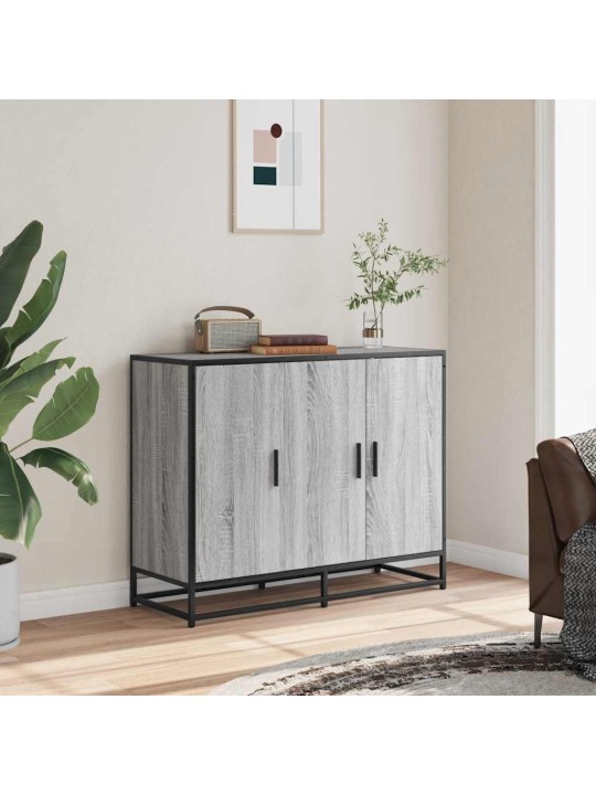 PUHVETKAPP HALL SONOMA 94X35X76 CM ENGINEERED WOOD