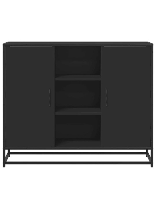 PUHVETKAPP MUST 92X35X76 CM ENGINEERED WOOD