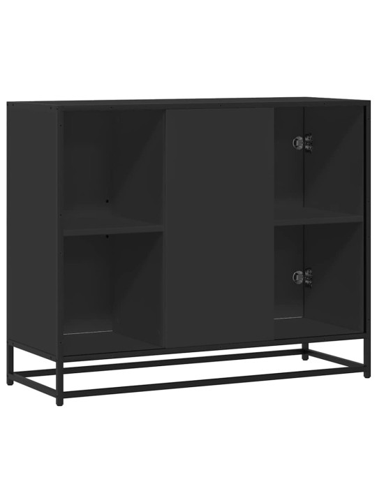 PUHVETKAPP MUST 92X35X76 CM ENGINEERED WOOD