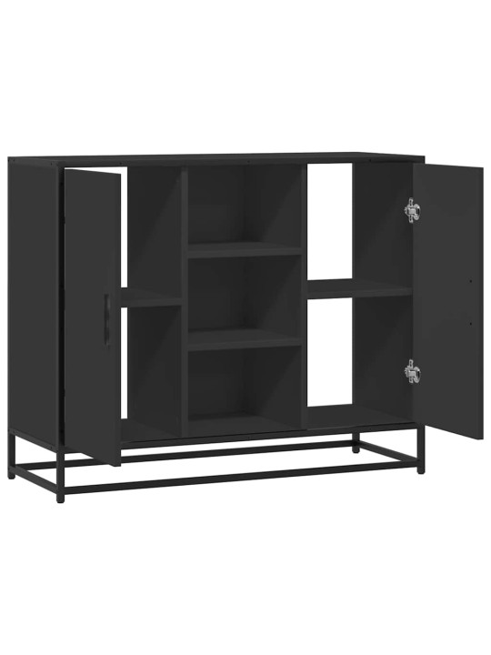 PUHVETKAPP MUST 92X35X76 CM ENGINEERED WOOD