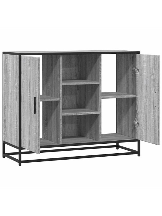 PUHVETKAPP HALL SONOMA 92X35X76 CM ENGINEERED WOOD