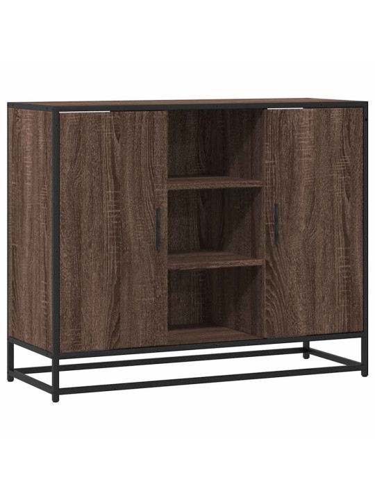 PUHVETKAPP PRUUN TAMM 92X35X76 CM ENGINEERED WOOD