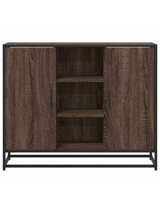 PUHVETKAPP PRUUN TAMM 92X35X76 CM ENGINEERED WOOD