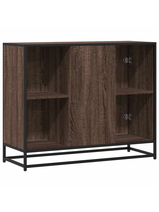 PUHVETKAPP PRUUN TAMM 92X35X76 CM ENGINEERED WOOD