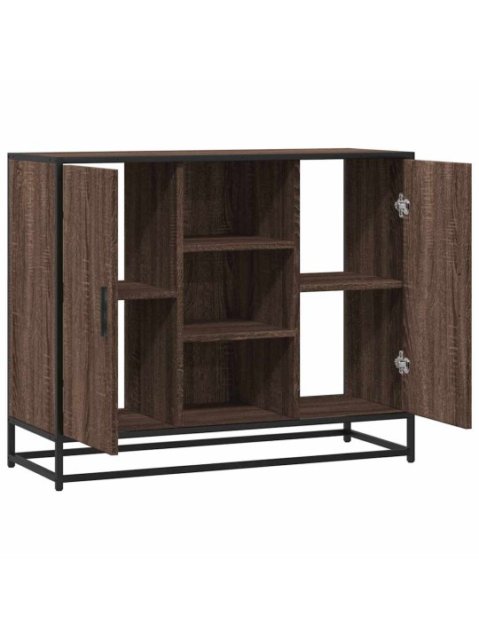 PUHVETKAPP PRUUN TAMM 92X35X76 CM ENGINEERED WOOD