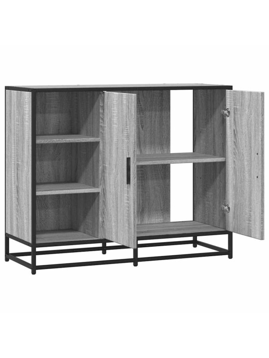 PUHVETKAPP HALL SONOMA 92X35X76 CM ENGINEERED WOOD