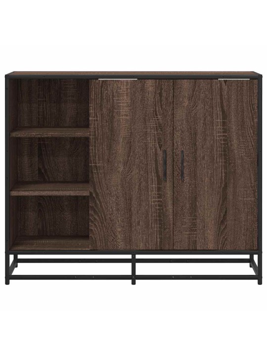 PUHVETKAPP PRUUN TAMM 92X35X76 CM ENGINEERED WOOD