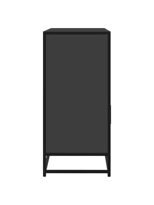 PUHVETKAPP, MUST, 100X35X76 CM, TEHISPUIT