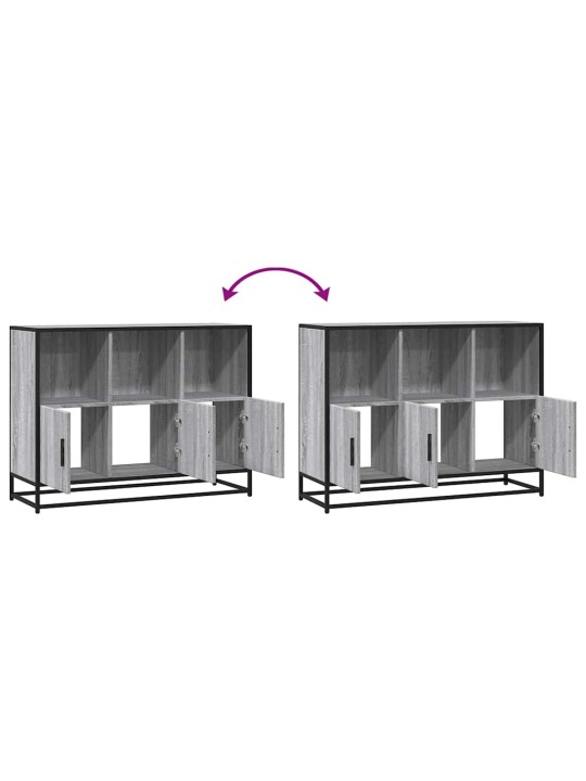 PUHVETKAPP HALL SONOMA 100X35X76 CM ENGINEERED WOOD