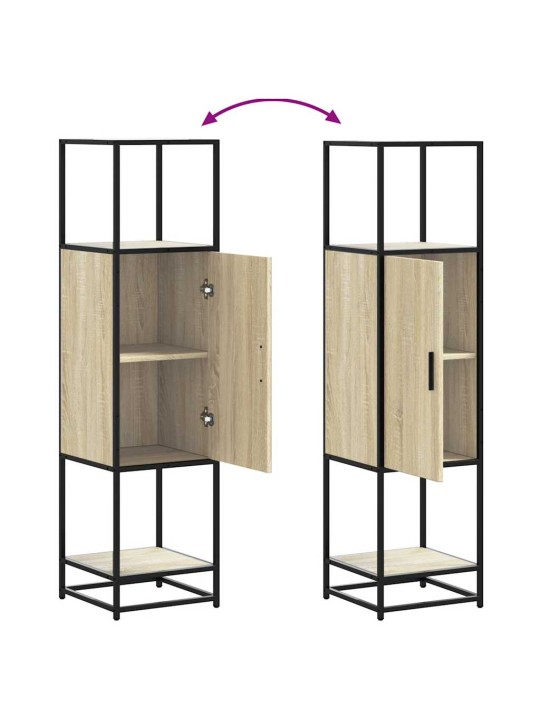HIGHBOARD SONOMA TAMM 35,5X35X139 CM INSENERITUD PUIT JA METALL