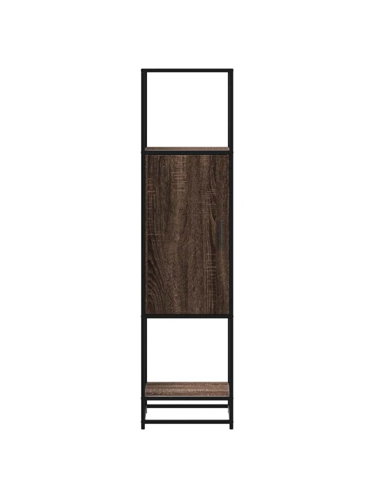 HIGHBOARD PRUUN TAMM 35,5X35X139 CM ENGINEERED WOOD AND METAL