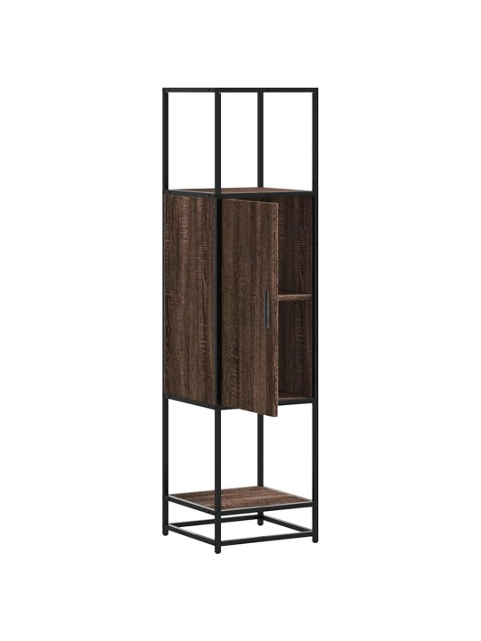 HIGHBOARD PRUUN TAMM 35,5X35X139 CM ENGINEERED WOOD AND METAL