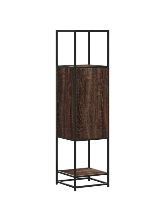 HIGHBOARD PRUUN TAMM 35,5X35X139 CM ENGINEERED WOOD AND METAL