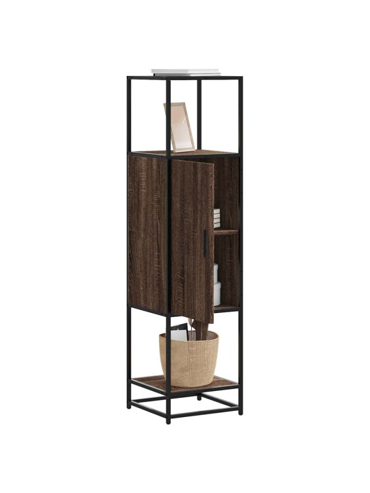 HIGHBOARD PRUUN TAMM 35,5X35X139 CM ENGINEERED WOOD AND METAL