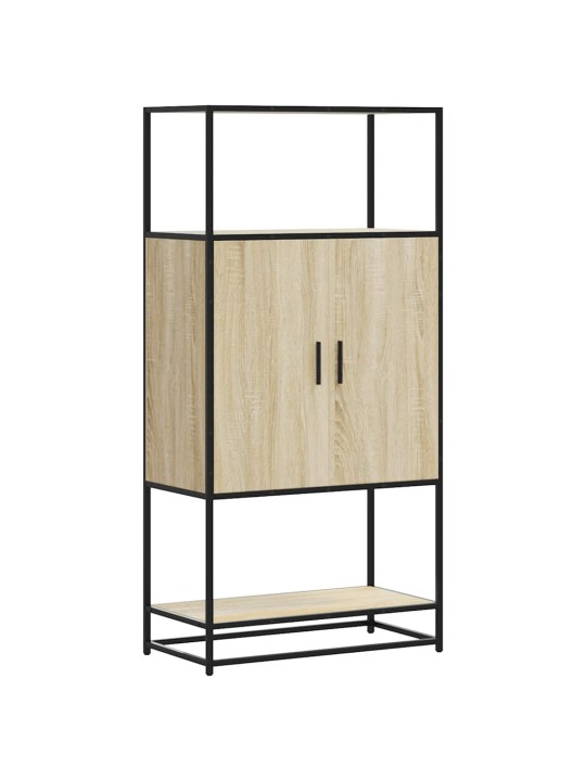 HIGHBOARD SONOMA TAMM 68X35X139 CM ENGINEERED WOOD AND METAL