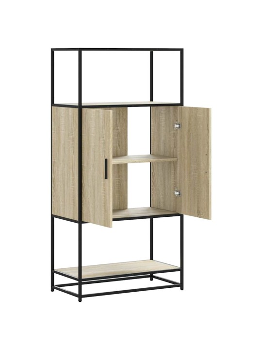 HIGHBOARD SONOMA TAMM 68X35X139 CM ENGINEERED WOOD AND METAL