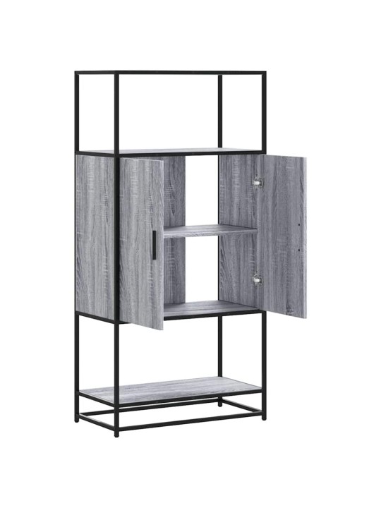 HIGHBOARD HALL SONOMA 68X35X139 CM ENGINEERED WOOD AND METAL