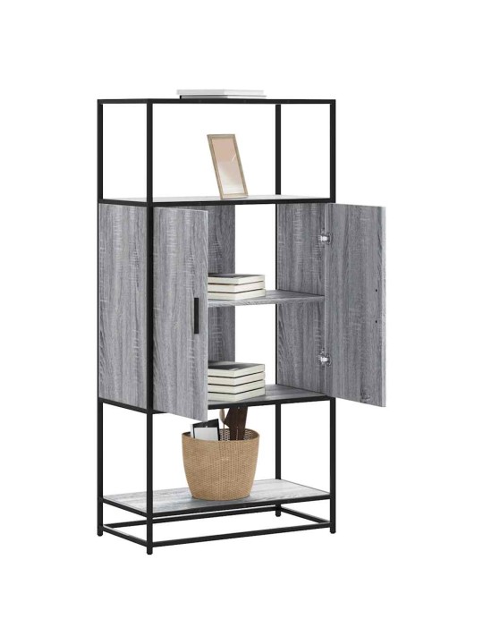 HIGHBOARD HALL SONOMA 68X35X139 CM ENGINEERED WOOD AND METAL