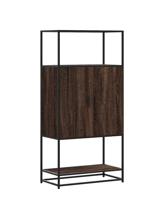 HIGHBOARD PRUUN TAMM 68X35X139 CM ENGINEERED WOOD AND METAL