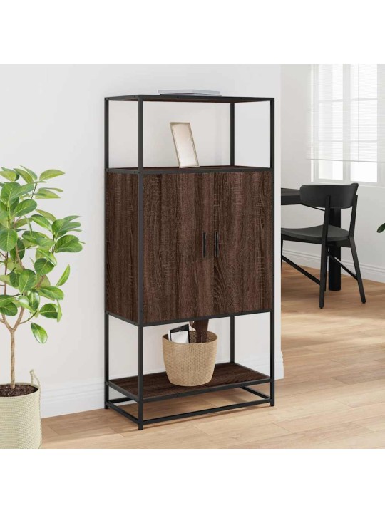 HIGHBOARD PRUUN TAMM 68X35X139 CM ENGINEERED WOOD AND METAL