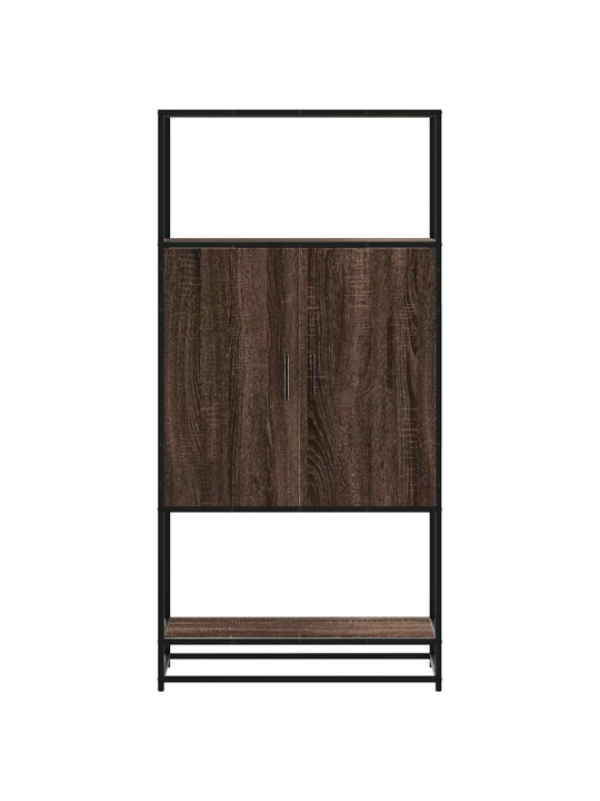 HIGHBOARD PRUUN TAMM 68X35X139 CM ENGINEERED WOOD AND METAL