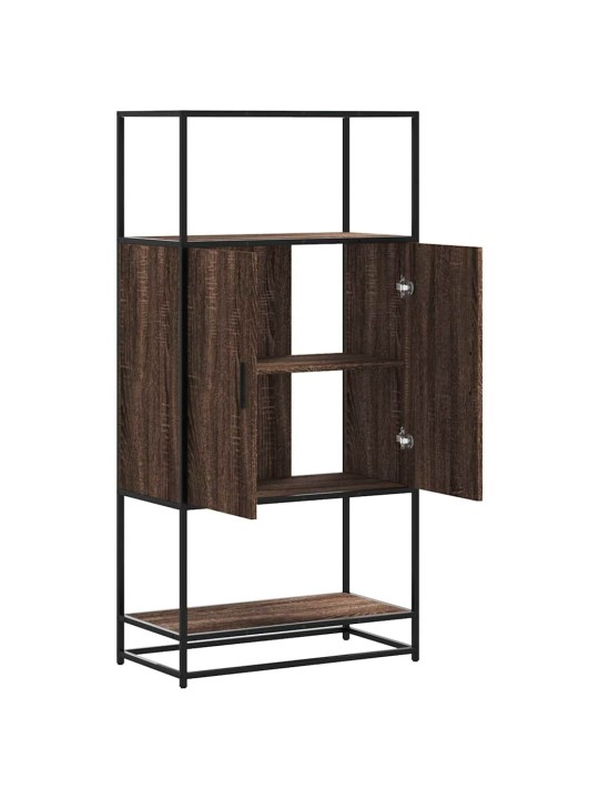 HIGHBOARD PRUUN TAMM 68X35X139 CM ENGINEERED WOOD AND METAL